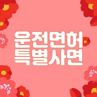 운전면허 특별사면